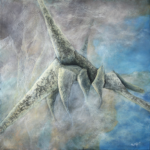 600x600 Natural Satellite Painting By Popescu Florinel Pentegos - Satellite Painting