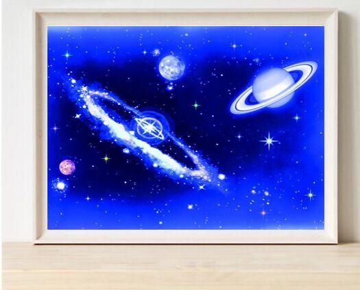 525x423 New Diy 5d Diamond Mosaic Handmade Diamond Painting Square Cross - Satellite Painting