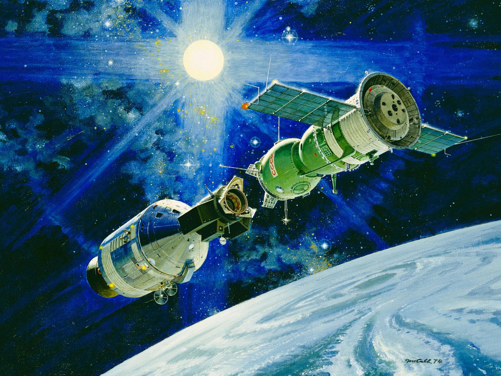 1600x1200 Artist's Concept Nasa - Satellite Painting