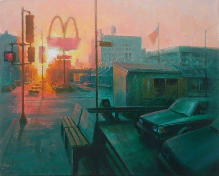 765x617 Mark Harrison's Art Blog Drive Thru - Saturation Painting