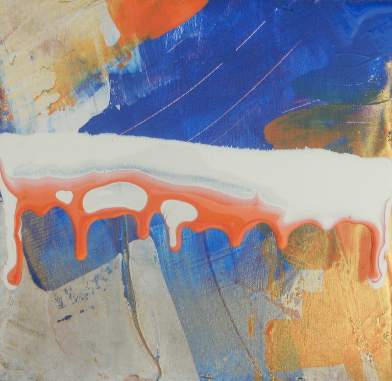 800x777 Orange Blue By Austin Allen James Moss Manor - Saturation Painting