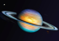 250x173 Saturn Paintings - Saturn Painting