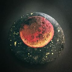 236x236 Saturn Painted Rock Painted Rocks Rock, Rock - Saturn Planet Painting