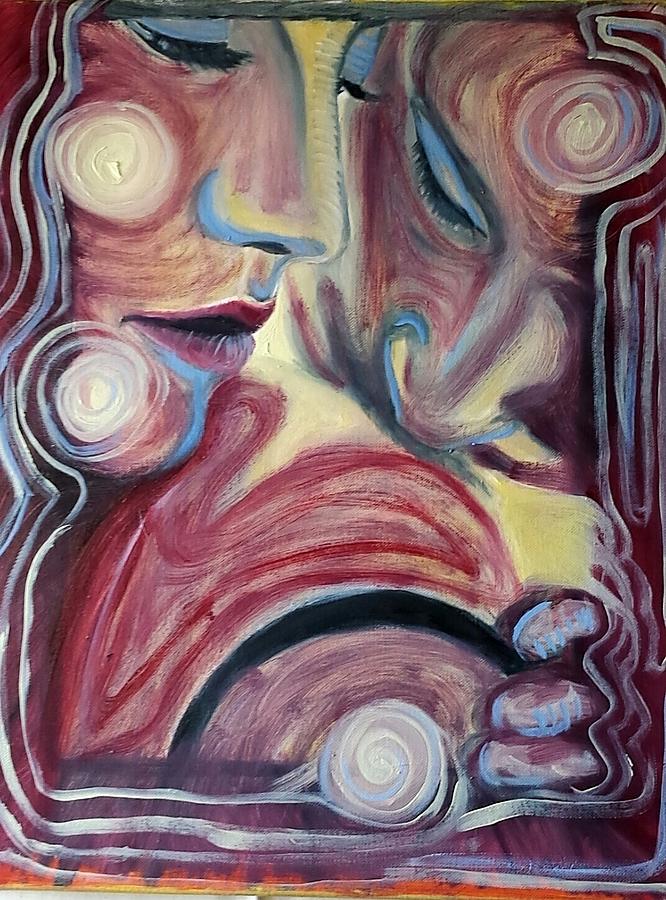666x900 Saudade Painting By Maria Jessop - Saudade Painting
