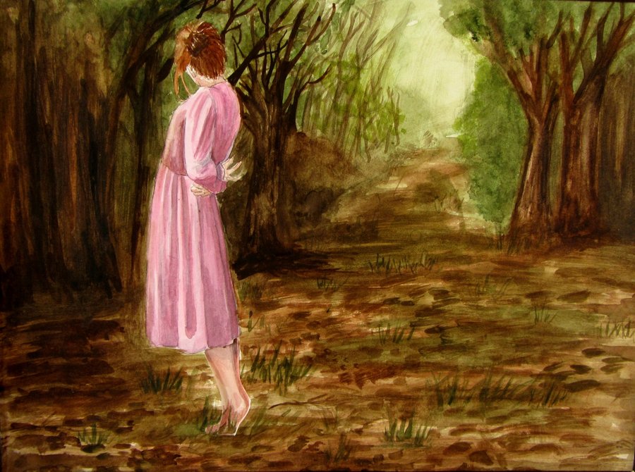 900x670 Saudade Painting By Mydeadflowers - Saudade Painting