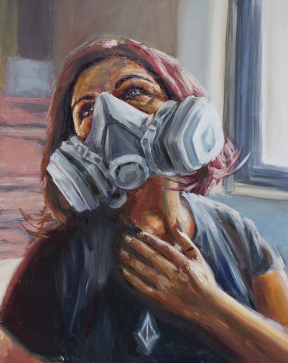 404x508 Saudade By Alaniz, 2017 Painting Artsper (218713) - Saudade Painting