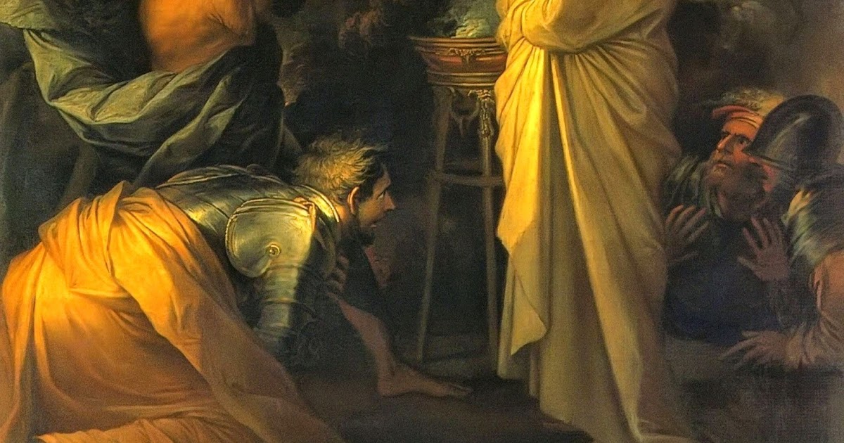 1200x630 Salvator Rosa Saul And The Witch Of Endor (1668) - Saul And The Witch Of Endor Painting