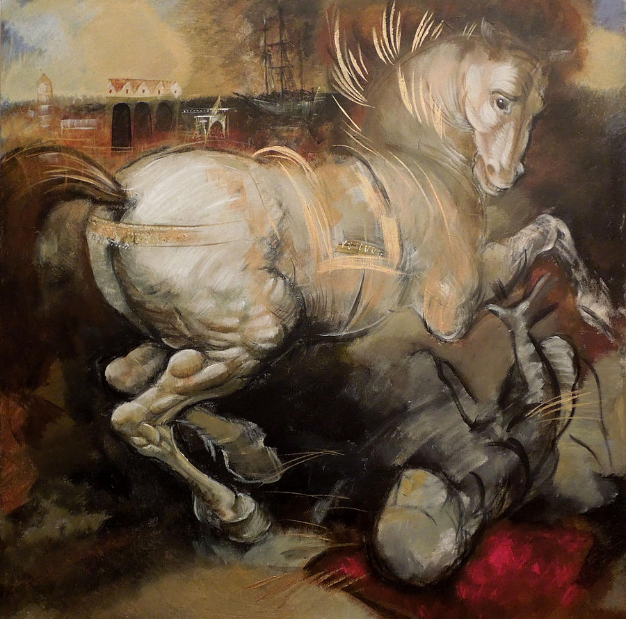 900x890 Saul Painting By Dimitri Bashko - Saul Painting