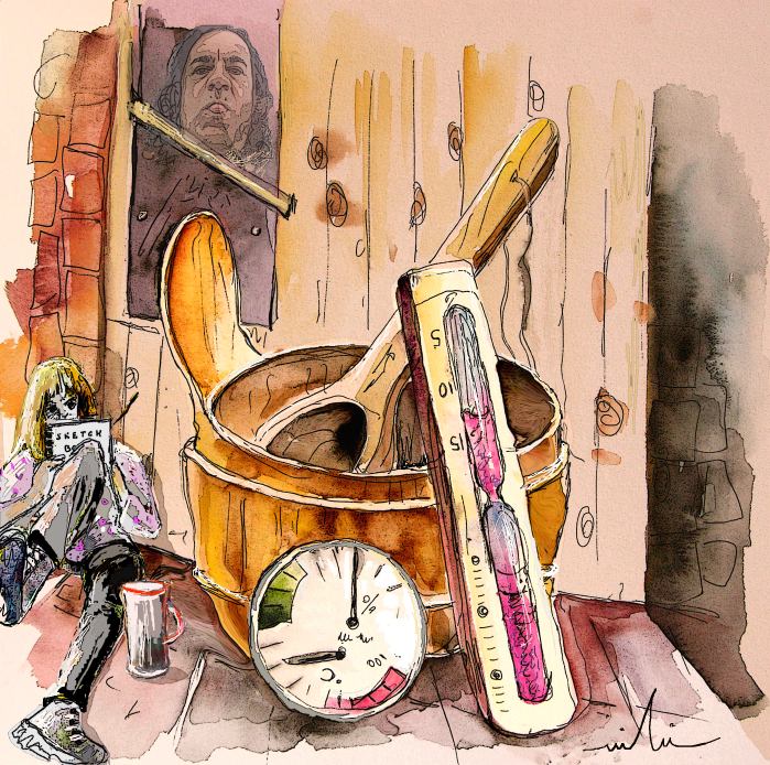 699x694 Sauna Painting Infinity + Some + 2 - Sauna Painting