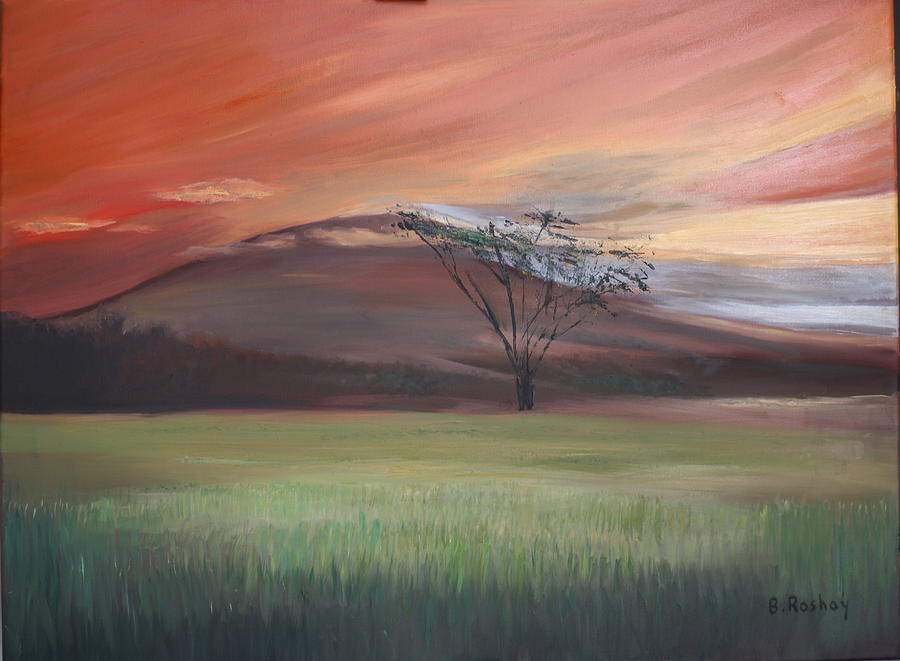 900x661 Savannah Painting By Brigitte Roshay - Savannah Painting