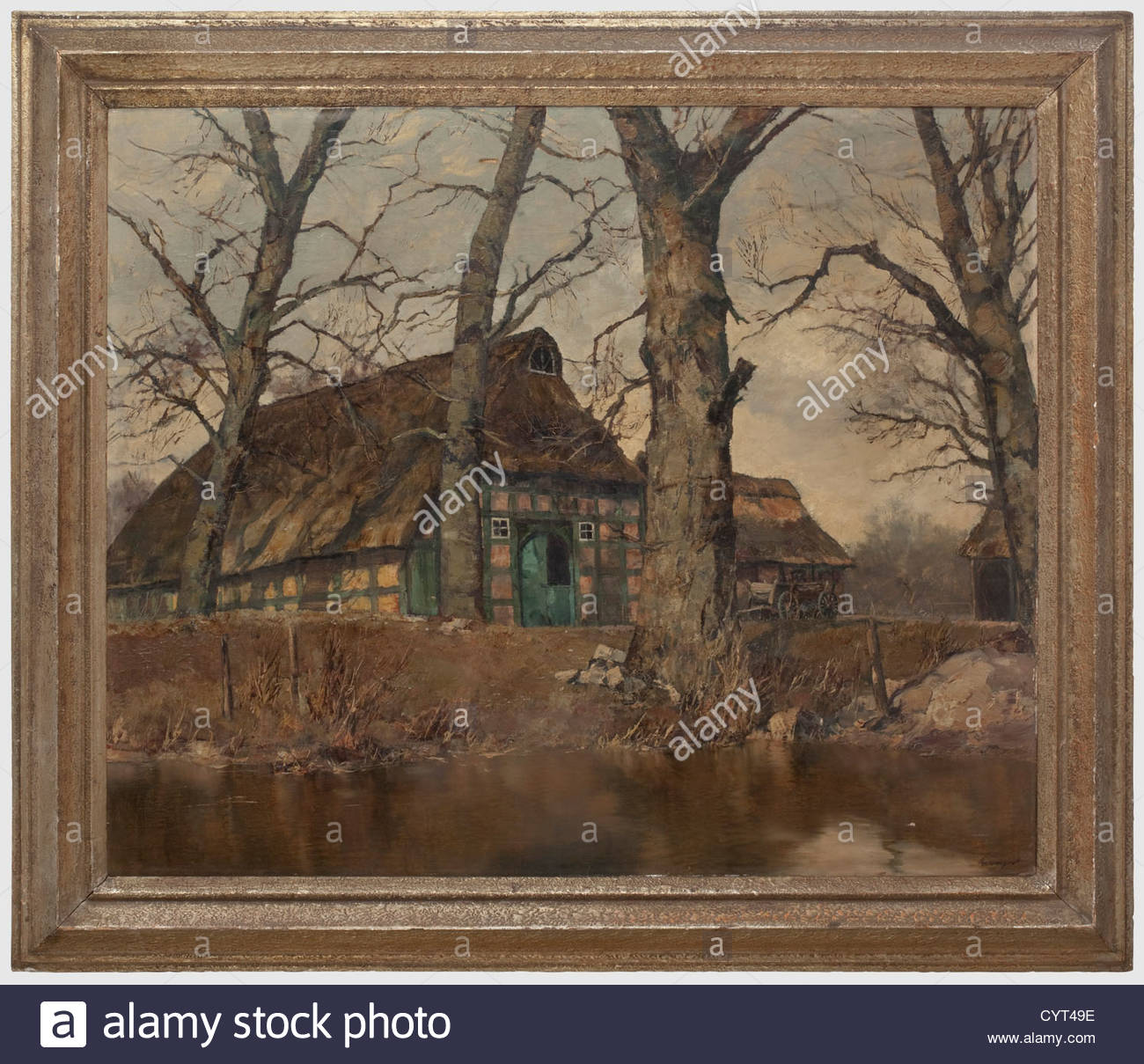 1300x1209 Josef Burger (1887 - Saxon Painting