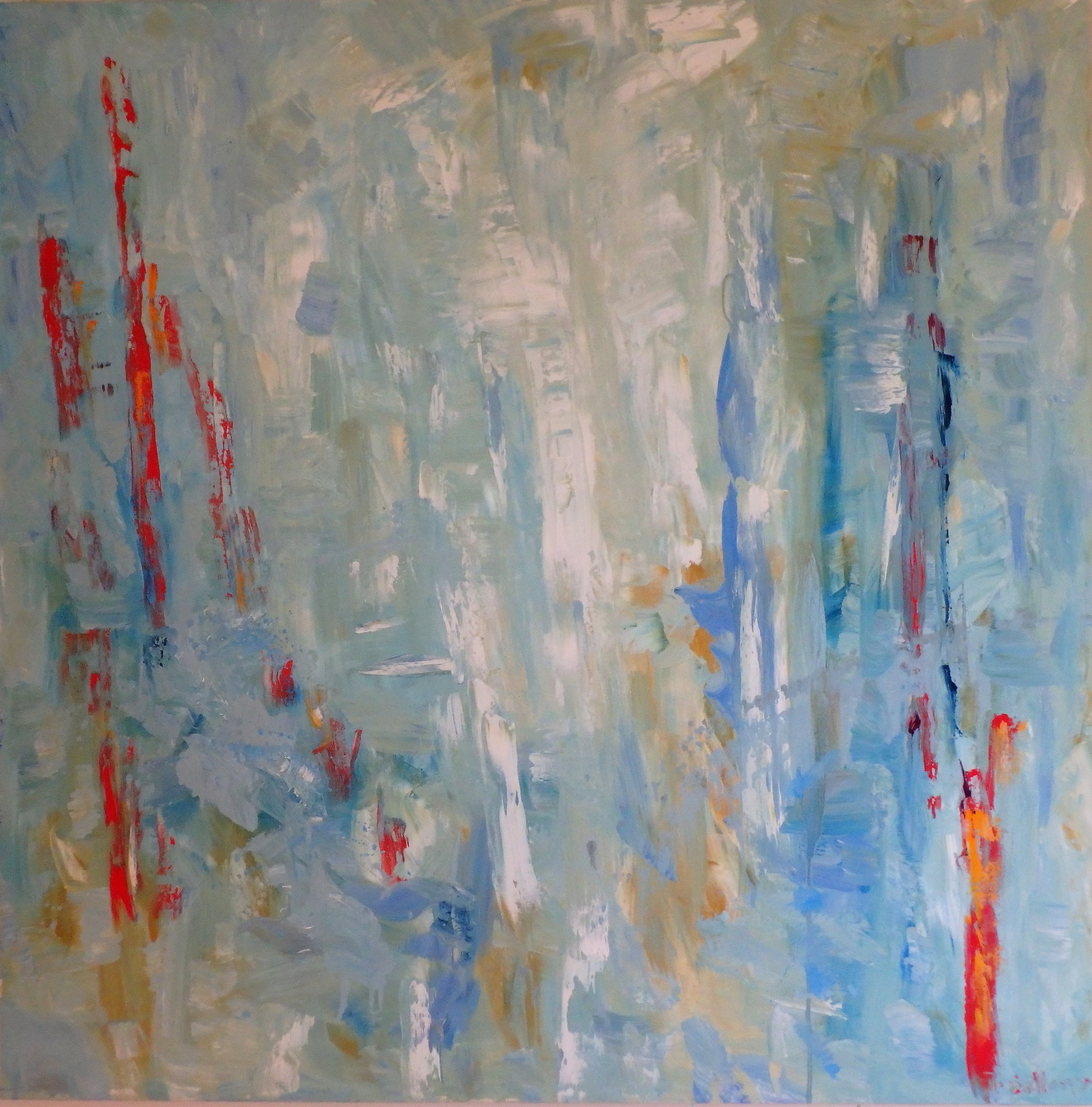 3066x3106 New Work - Scales Of Justice Painting