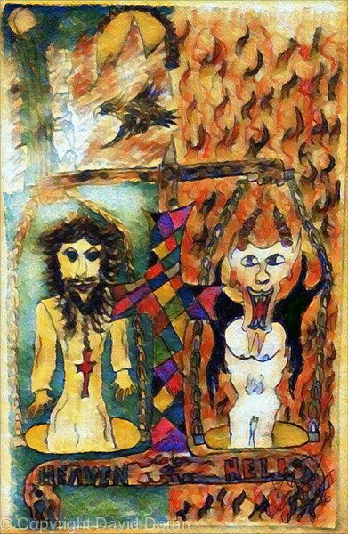 391x600 Scales Of Justice Doran Art Foundmyself - Scales Of Justice Painting