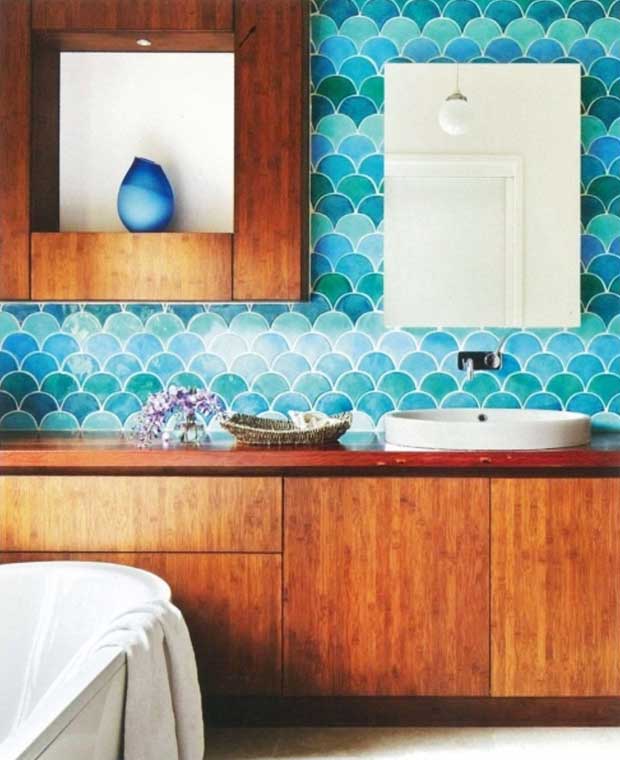 620x760 The Fish Scales, Waves And Scallops Trend Wave - Scallops Painting