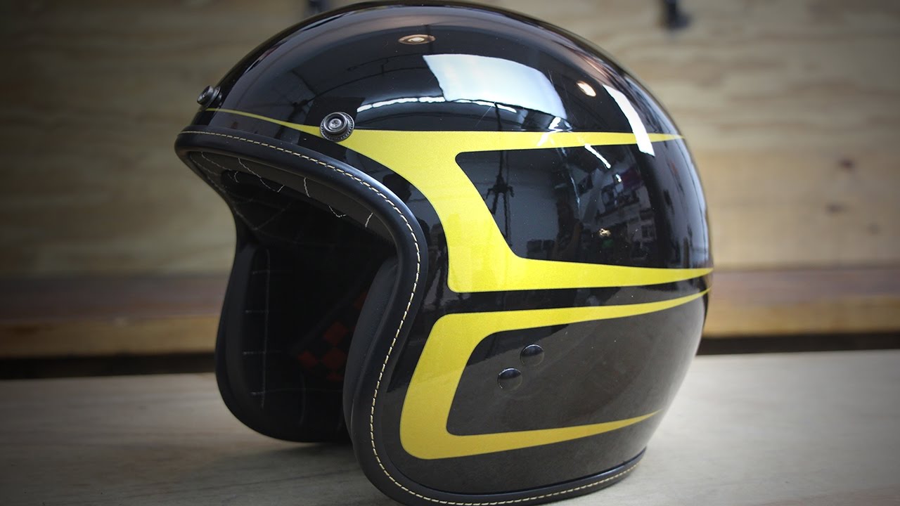 1280x720 Fly 38 Open Face Helmet Special Edition Scallop Paint Overview - Scallops Painting