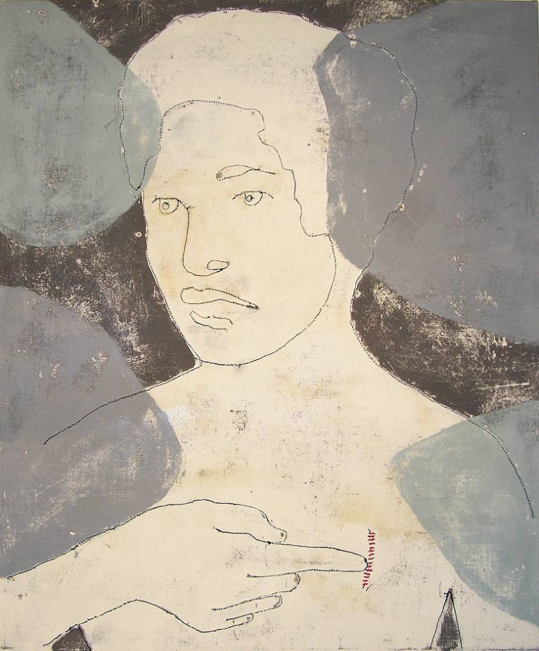 770x930 Saatchi Art The Scar Painting By Coblenz - Scar Painting