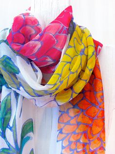 236x315 580 Best Scarf Painting Images On Painted Silk, Silk - Scarf Painting