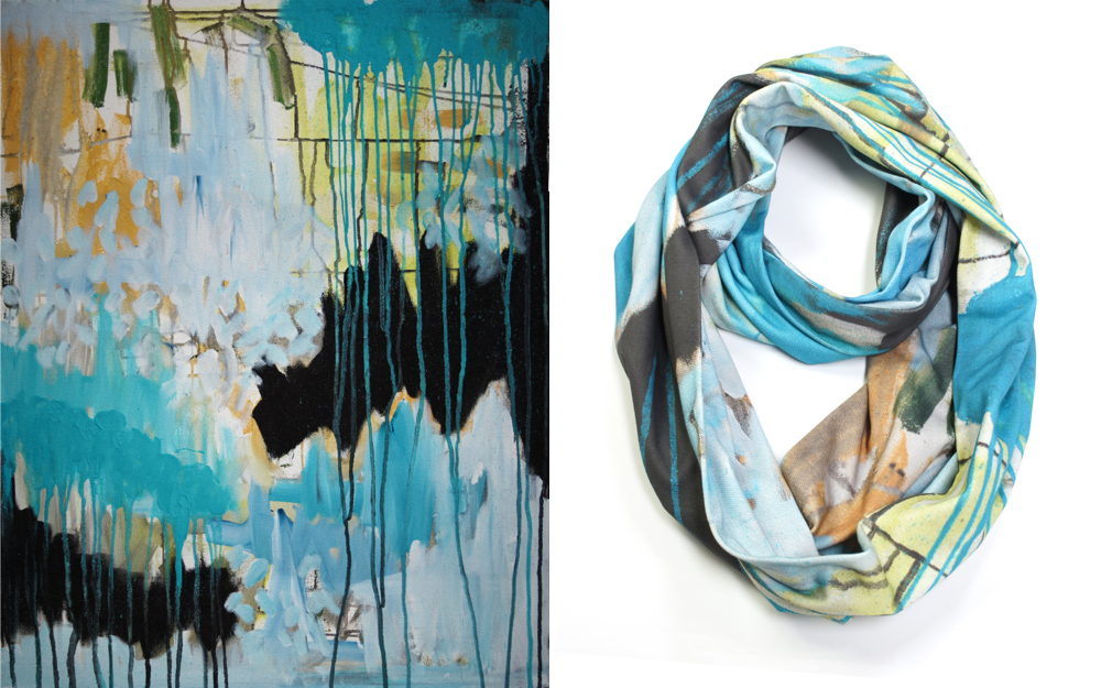 1000x625 Scarves (And The Paintings That Inspired Them) - Scarf Painting