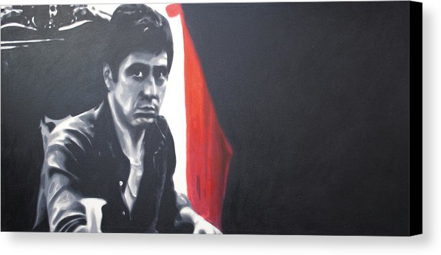 642x372 Scarface - Scarface Canvas Painting