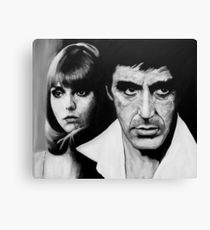 210x230 Scarface Painting Amp Mixed Media Canvas Prints Redbubble - Scarface Canvas Painting