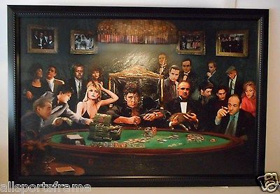 400x277 Wall Street Art Collection On Ebay! - Scarface Godfather Goodfellas Painting