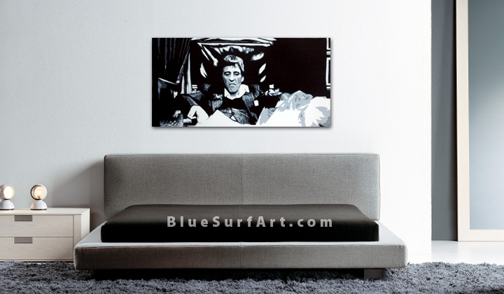 720x420 Scarface - Scarface Oil Painting