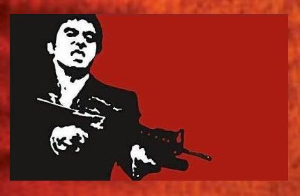 430x281 Scarface Painting 69.00 By Hodgy Uk - Scarface Painting