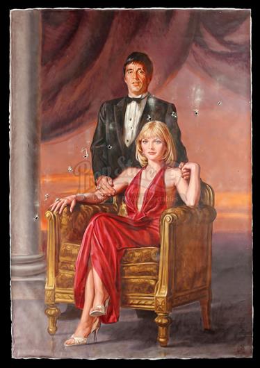 374x530 Scarface (1983) - Scarface Painting