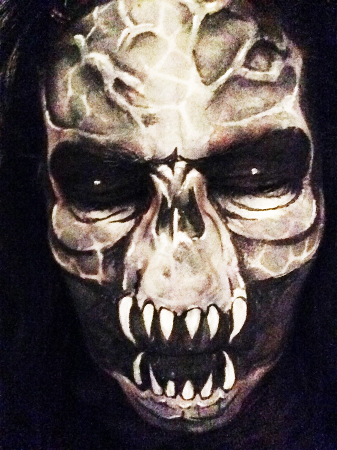 675x900 Scary Halloween Face Painting Competition! - Scary Face Painting