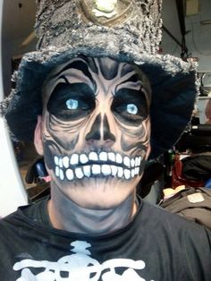 236x314 The 94 Best Scary Halloween Face Paint Images - Scary Face Painting