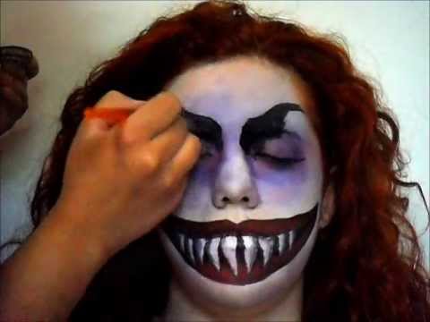 480x360 Creepy Monster Halloween Face Painting - Scary Face Painting