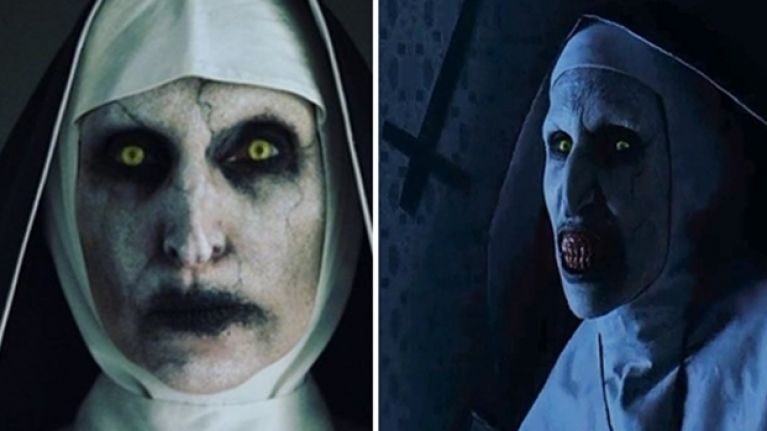 767x431 The Plot Details For The Nun Have Been Revealed And A Sequel Is - Scary Nun Painting