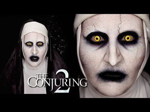 480x360 Valak From The Conjuring 2 Makeup Tutorial By Goldiestarling - Scary Nun Painting