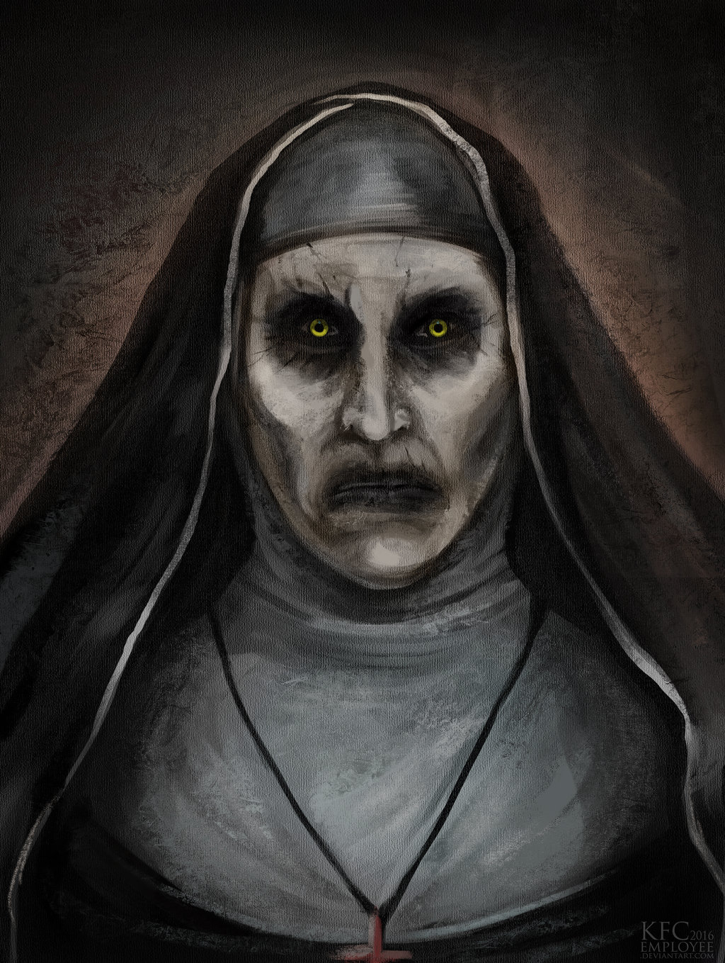 1024x1359 Couldn'T Find A Print Of The Nun From The Conjuring 2 So I T...
