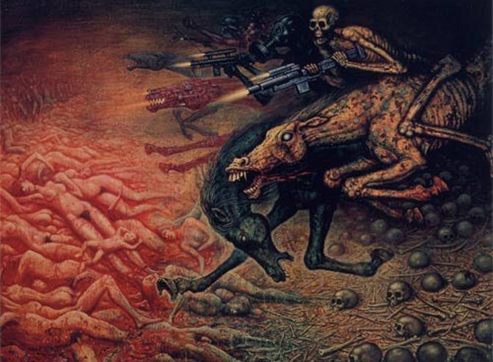 1000x734 Creepy Paintings Collection Part Iii - Scary Painting