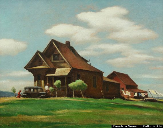 570x447 California Scene Paintings From 1930 To 1960 On View At Pasadena - Scene Painting
