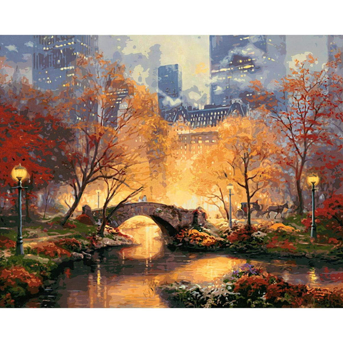 1200x1200 Acrylic Paint By Number Kit Scenery Oil Painting Diy Home Wall - Scenery Painting
