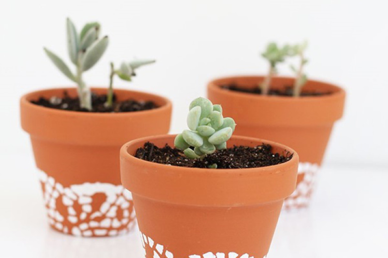 780x520 Interesting Hobby Flower Pot Painting Ideas 40 Examples, Sch - Sch Painting