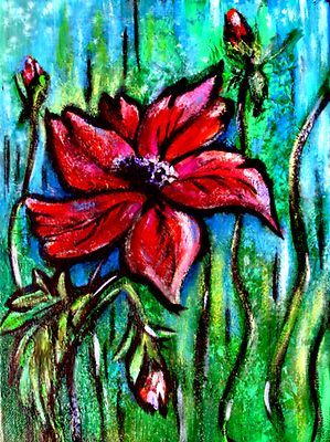 299x400 Texture Painting - Sch Painting