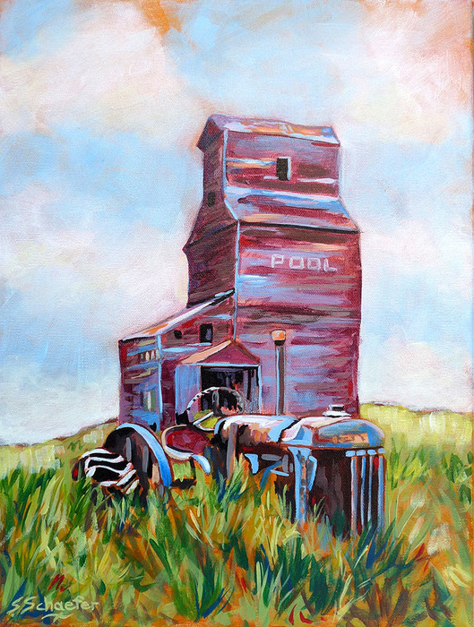 529x700 Saskatchewan Nac Artists Susan Schaefer - Schaefer Painting