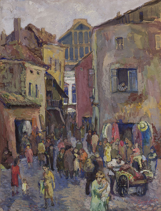 659x862 The Vilna Gaon Jewish State Museum - Schaper Painting