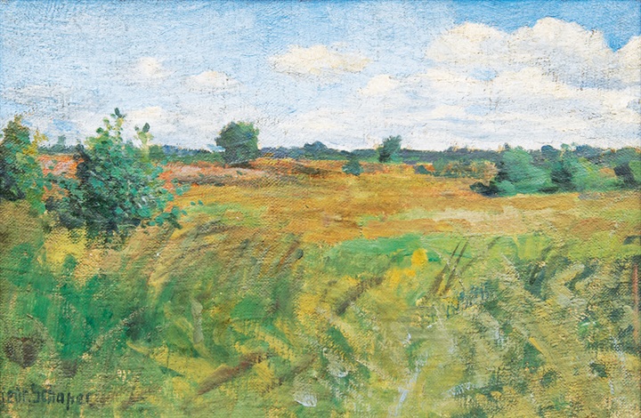 720x470 The Heath Near Niendorf By Friedrich Schaper On Artnet - Schaper Painting