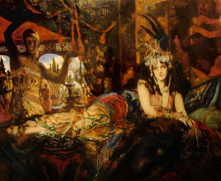 450x369 Scheherazade Tigerloaf - Scheherazade Painting