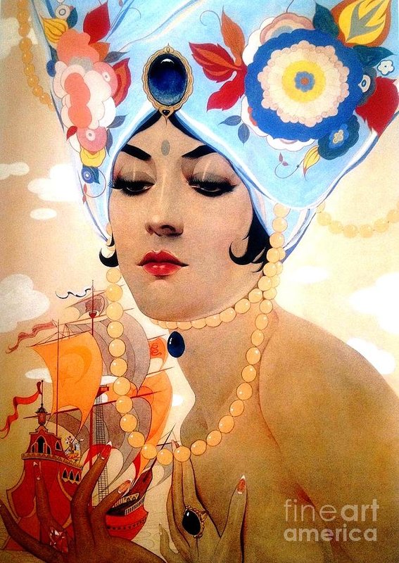 567x800 Scheherazade Art Print By Pg Reproductions - Scheherazade Painting