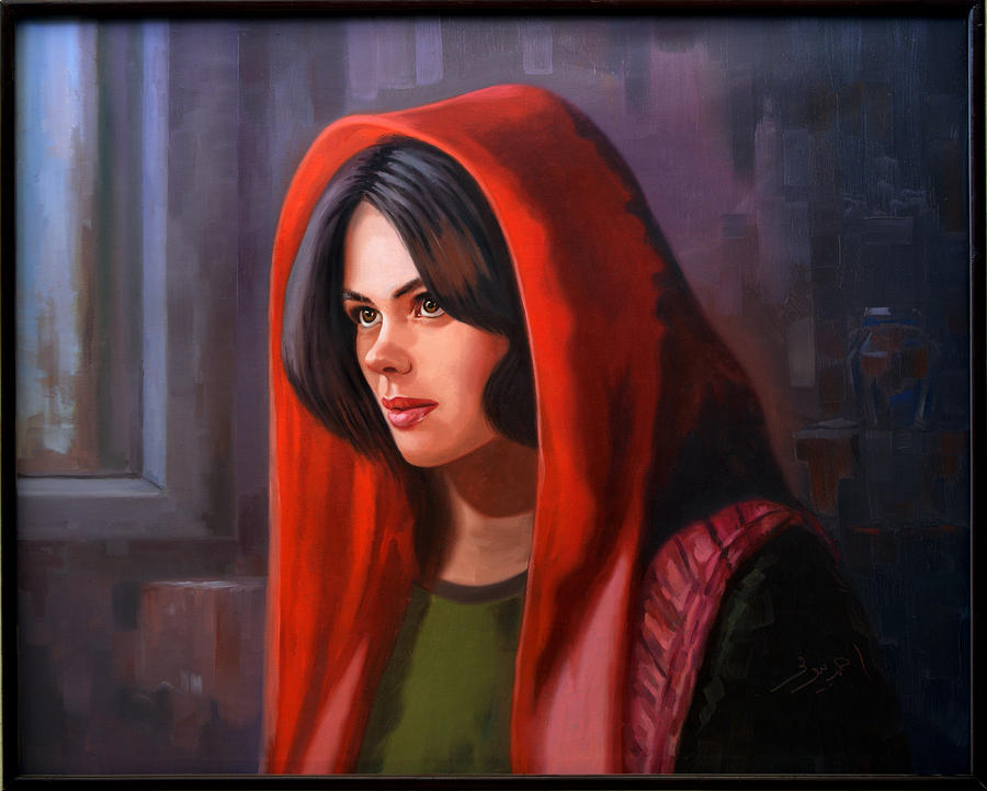 900x721 Scheherazade Painting By Ahmed Bayomi - Scheherazade Painting