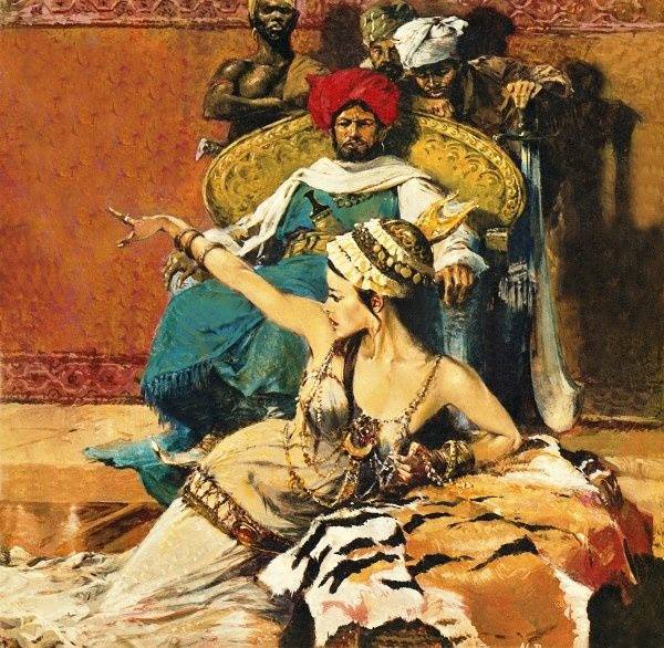 600x586 Scheherazade Paintings Tribal Mind - Scheherazade Painting