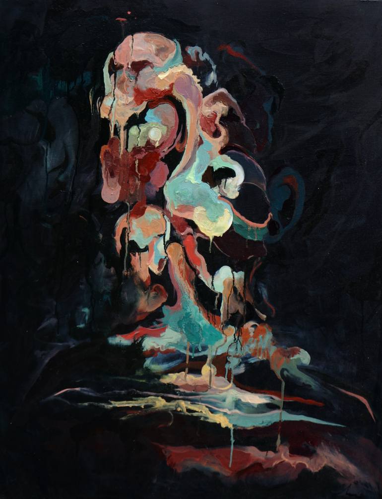 770x1005 Saatchi Art Schizophrenia Painting By Matthew Lawrence - Schizophrenia Painting