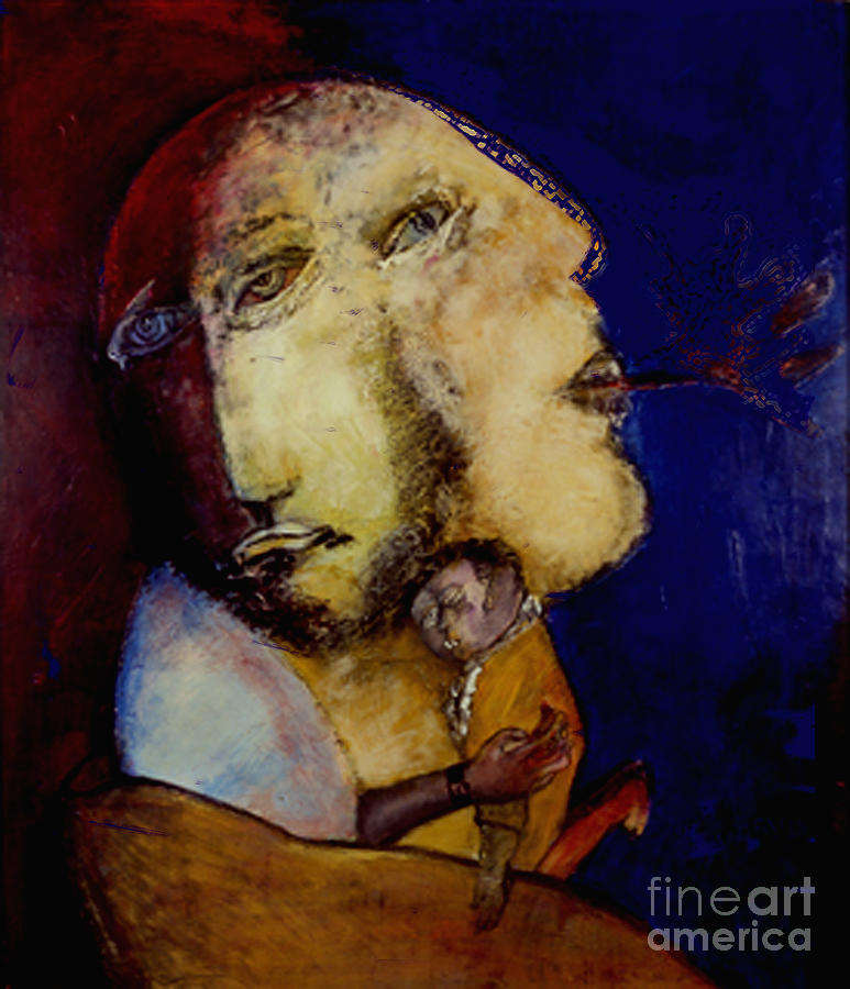 773x900 Schizophrenia Painting By Eszter Gyory - Schizophrenia Painting