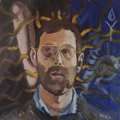 399x399 Schizophrenia Oil Onthe Canvas - Schizophrenia Painting