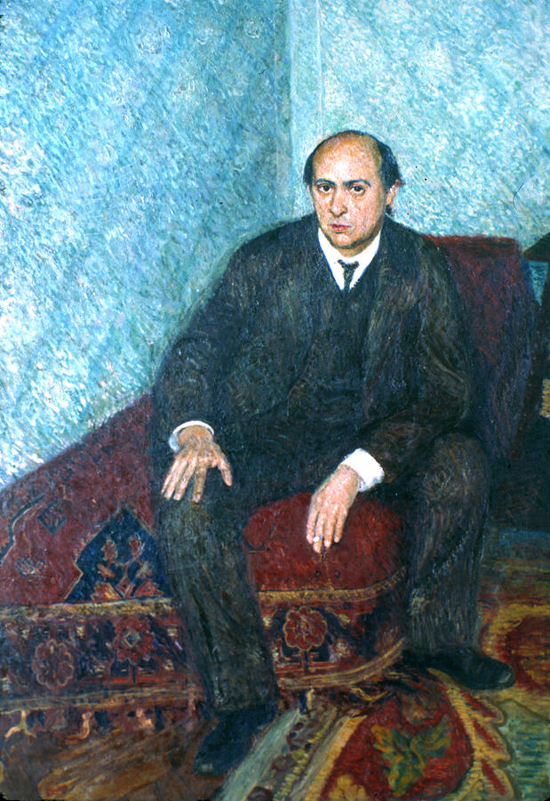 619x900 Arnold Schoenberg (1874 1951) Painting By Granger - Schoenberg Painting